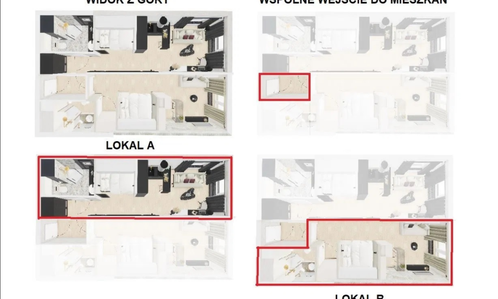 2 kawalerki dwupak w centrum Wrocławia ok. Magnolia ~10% ROI