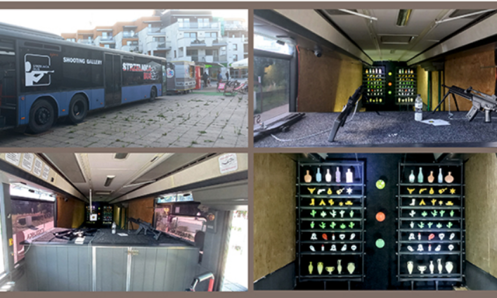 Strzelnica BUS - gotowy biznes z mobilną strzelnicą